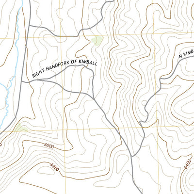 United States Geological Survey Kimbell Creek, UT (2020, 24000-Scale) digital map