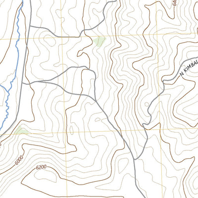 United States Geological Survey Kimbell Creek, UT (2023, 24000-Scale) digital map