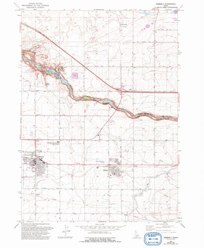 United States Geological Survey Kimberly, ID (1964, 24000-Scale) digital map