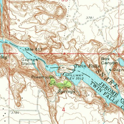 United States Geological Survey Kimberly, ID (1979, 24000-Scale) digital map