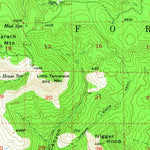 United States Geological Survey Kimberly, OR (1953, 62500-Scale) digital map
