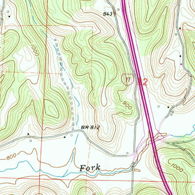 United States Geological Survey Kimbolton, OH (1962, 24000-Scale) digital map