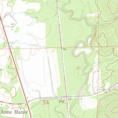 United States Geological Survey Kimbrough, AL (1978, 24000-Scale) digital map