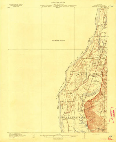 United States Geological Survey Kimmswick, MO-IL (1912, 62500-Scale) digital map