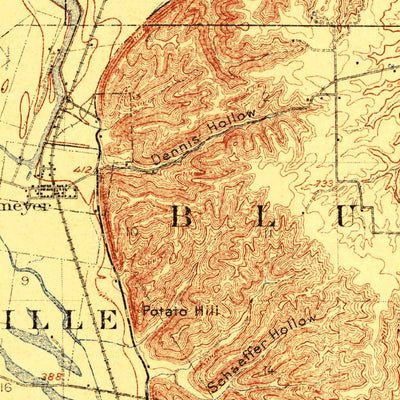 United States Geological Survey Kimmswick, MO-IL (1912, 62500-Scale) digital map