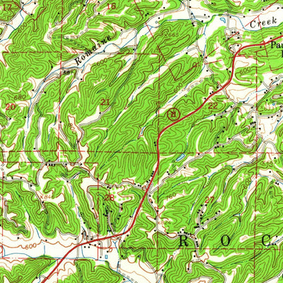 United States Geological Survey Kimmswick, MO-IL (1954, 62500-Scale) digital map