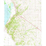 United States Geological Survey Kimsey Creek, MO (1981, 24000-Scale) digital map