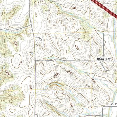 United States Geological Survey Kimsey Creek, MO (2021, 24000-Scale) digital map