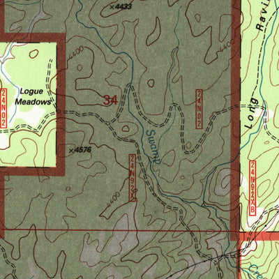 United States Geological Survey Kimshew Point, CA (1995, 24000-Scale) digital map
