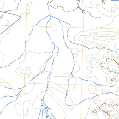 United States Geological Survey Kin Klizhin Ruins, NM (2023, 24000-Scale) digital map