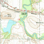 United States Geological Survey Kincaid, IL (1982, 24000-Scale) digital map