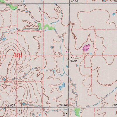 United States Geological Survey Kincaid, KS (1966, 24000-Scale) digital map