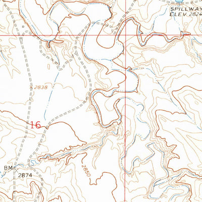 United States Geological Survey Kincheloe Ranch, MT (1962, 24000-Scale) digital map