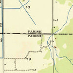 United States Geological Survey Kinder, LA (1947, 31680-Scale) digital map