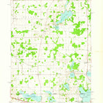 United States Geological Survey Kinderhook, MI-IN (1960, 24000-Scale) digital map