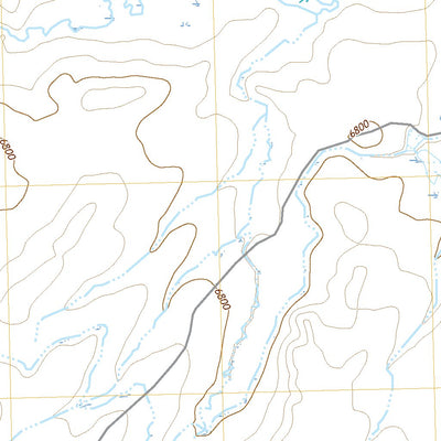 United States Geological Survey Kindt Reservoir, WY (2021, 24000-Scale) digital map