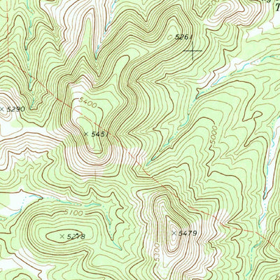 United States Geological Survey King Canyon, AZ (1979, 24000-Scale) digital map