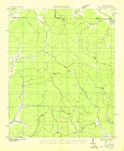 United States Geological Survey King Cove, AL-TN (1936, 24000-Scale) digital map