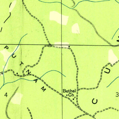 United States Geological Survey King Cove, AL-TN (1936, 24000-Scale) digital map