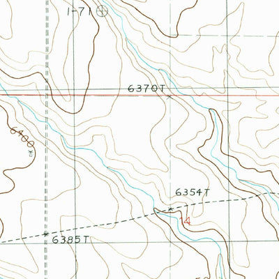 United States Geological Survey King Draw, NM (1986, 24000-Scale) digital map