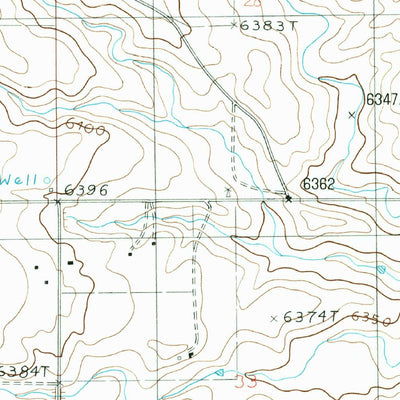 United States Geological Survey King Draw, NM (1986, 24000-Scale) digital map