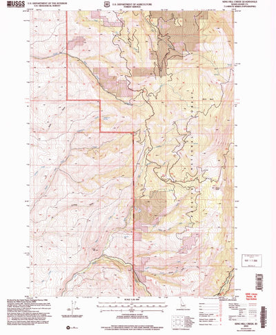 United States Geological Survey King Hill Creek, ID (2004, 24000-Scale) digital map