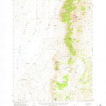 United States Geological Survey King Lear Peak, NV (1966, 62500-Scale) digital map