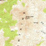 United States Geological Survey King Lear Peak, NV (1966, 62500-Scale) digital map