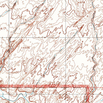 United States Geological Survey King Mesa, UT (1997, 24000-Scale) digital map
