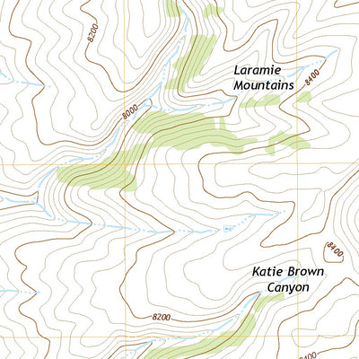 United States Geological Survey King Mountain, WY (2021, 24000-Scale) digital map