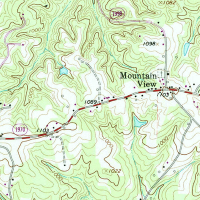 United States Geological Survey King, NC (1964, 24000-Scale) digital map