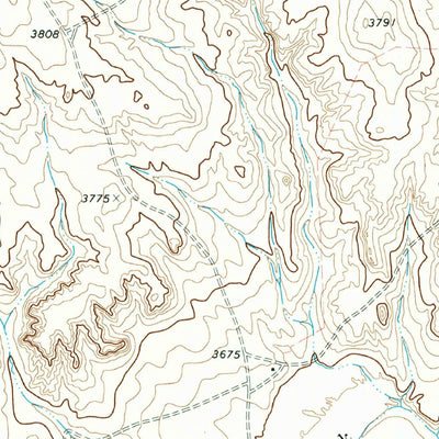United States Geological Survey King SW, TX (1973, 24000-Scale) digital map