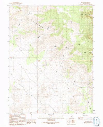 United States Geological Survey King Top, UT (1991, 24000-Scale) digital map