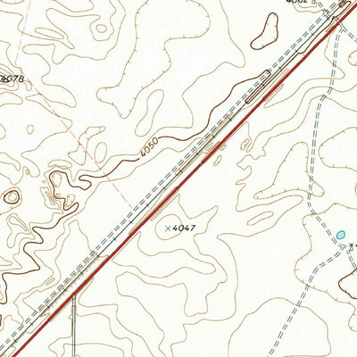 United States Geological Survey King, TX (1973, 24000-Scale) digital map