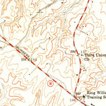 United States Geological Survey King William, VA (1949, 24000-Scale) digital map