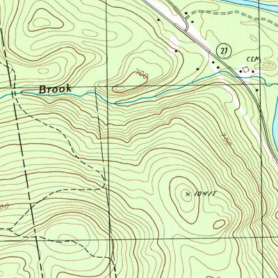 United States Geological Survey Kingfield, ME (1989, 24000-Scale) digital map