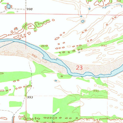 United States Geological Survey Kingfisher NE, OK (1972, 24000-Scale) digital map