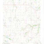 United States Geological Survey Kingfisher SE, OK (1972, 24000-Scale) digital map