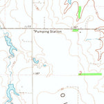 United States Geological Survey Kingfisher SE, OK (1972, 24000-Scale) digital map