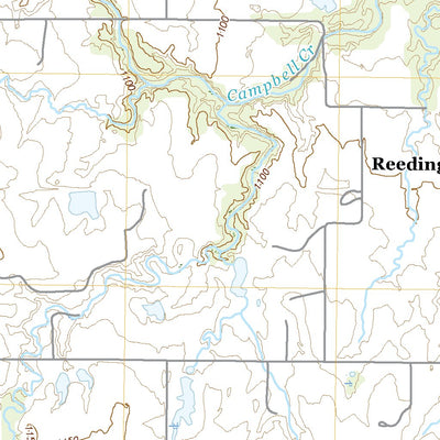 United States Geological Survey Kingfisher SE, OK (2022, 24000-Scale) digital map