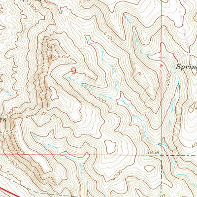 United States Geological Survey Kingman, AZ (1967, 24000-Scale) digital map