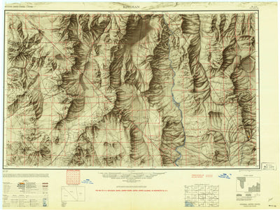 United States Geological Survey Kingman, AZ-CA-NV (1948, 250000-Scale) digital map