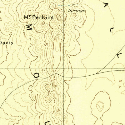 United States Geological Survey Kingman E, AZ-NV-CA (1892, 250000-Scale) digital map