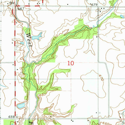 United States Geological Survey Kingman, IN (1978, 24000-Scale) digital map