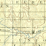 United States Geological Survey Kingman, KS (1892, 125000-Scale) digital map