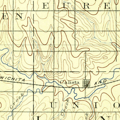 United States Geological Survey Kingman, KS (1892, 125000-Scale) digital map