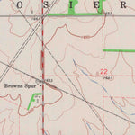 United States Geological Survey Kingman NW, KS (1967, 24000-Scale) digital map