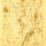 United States Geological Survey Kingman W, CA-NV (1912, 250000-Scale) digital map