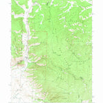 United States Geological Survey Kings Canyon, CO-WY (1950, 24000-Scale) digital map