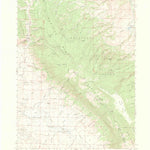 United States Geological Survey Kings Canyon, CO-WY (1955, 62500-Scale) digital map